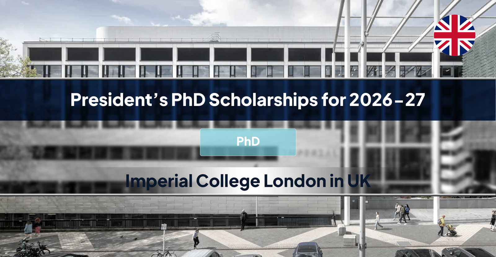 ICL President’s PhD Scholarships