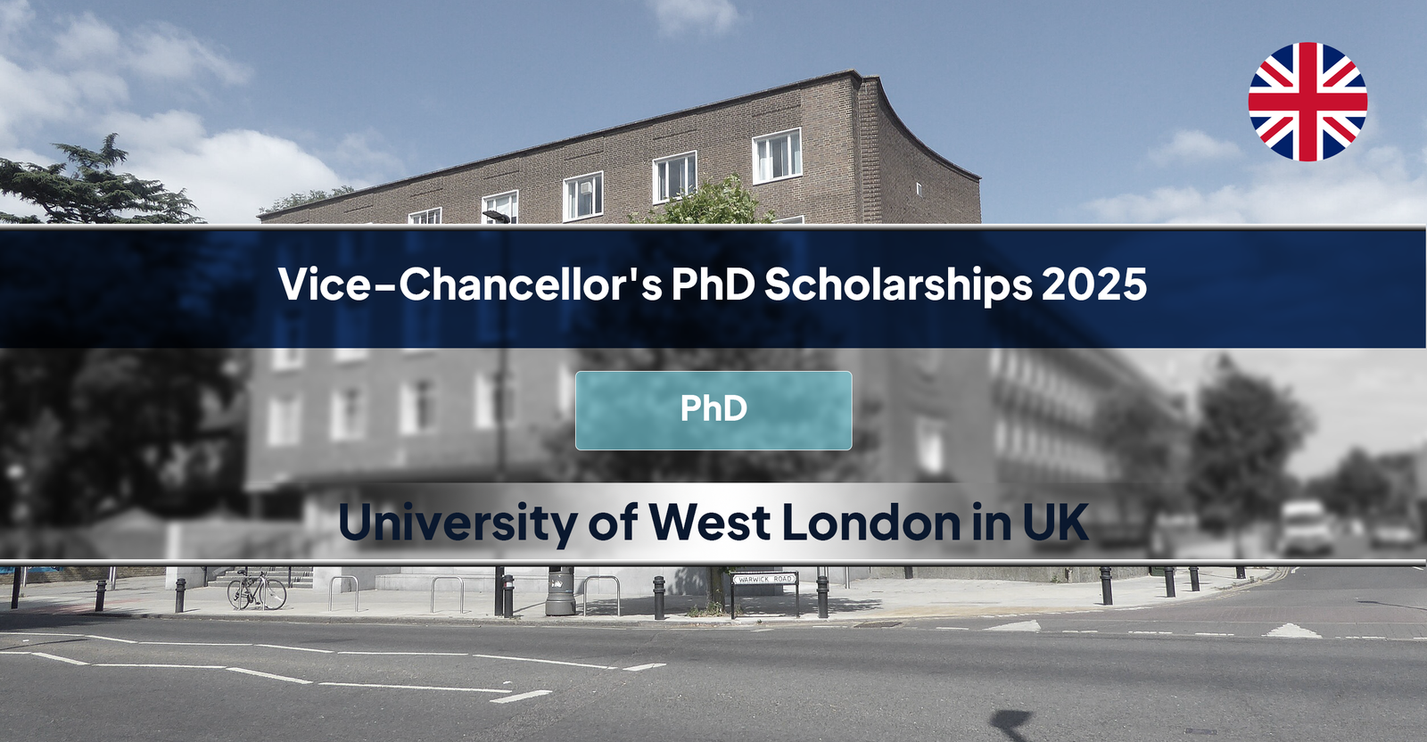 Vice-Chancellor's PhD Scholarships