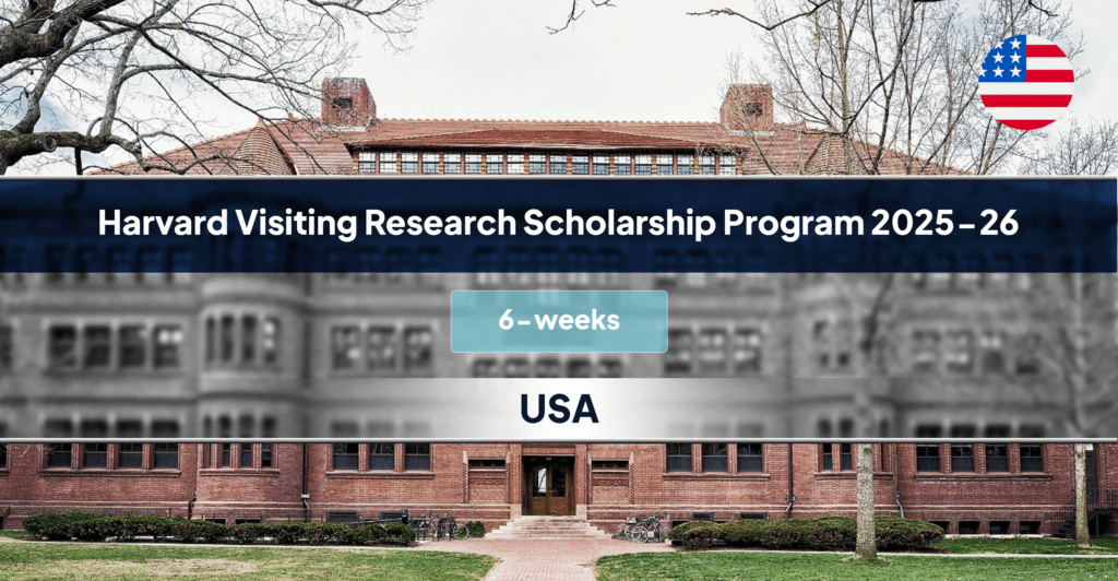 Harvard Visiting Research Scholarship