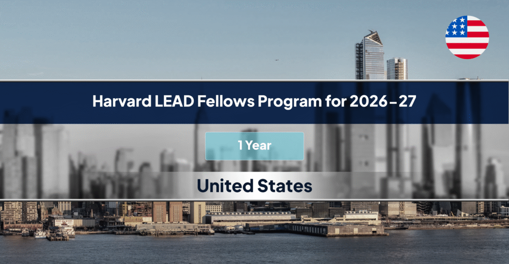 Harvard LEAD Fellows Program