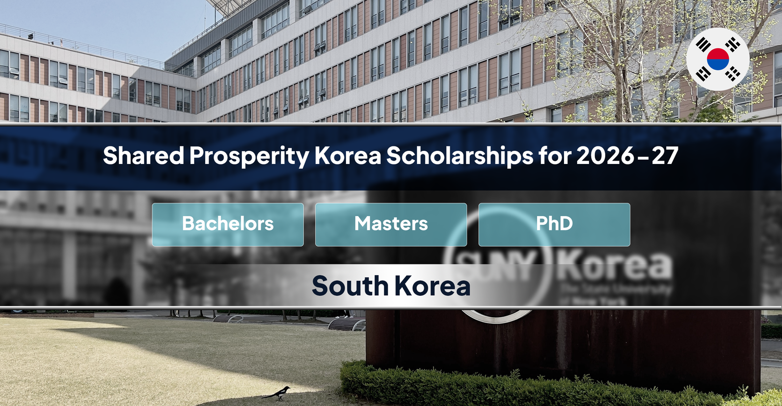 Shared Prosperity Korea Scholarships