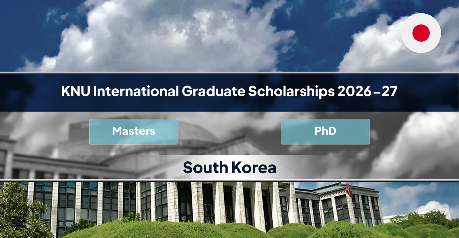 KNU International Graduate Scholarships