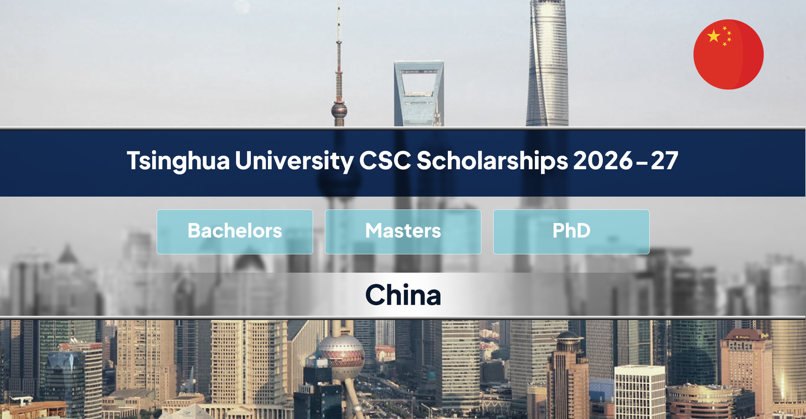 Tsinghua University CSC Scholarships