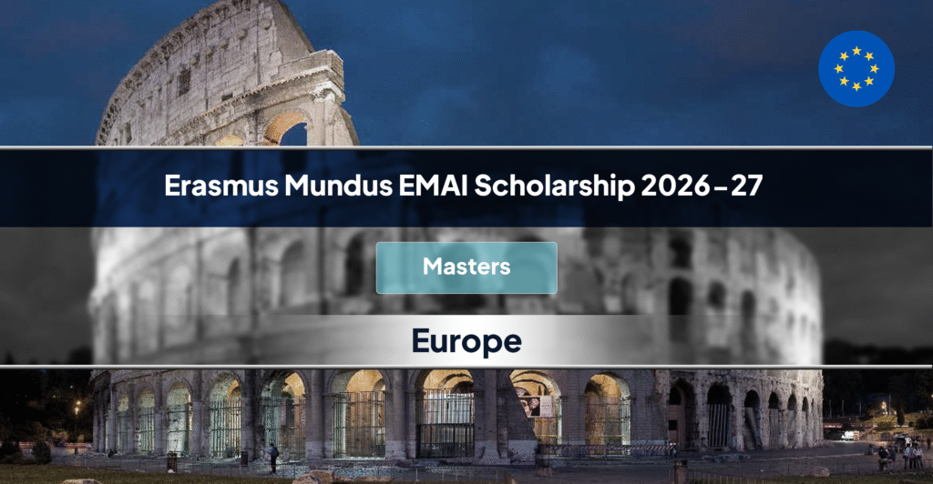 Erasmus Mundus EMAI Scholarship