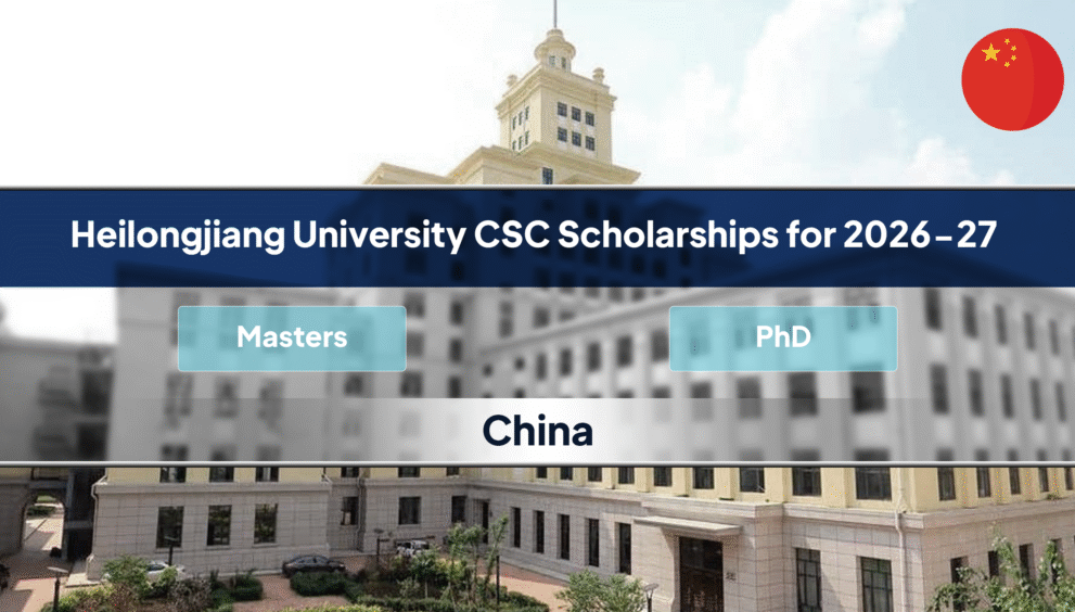 Heilongjiang University CSC Scholarships