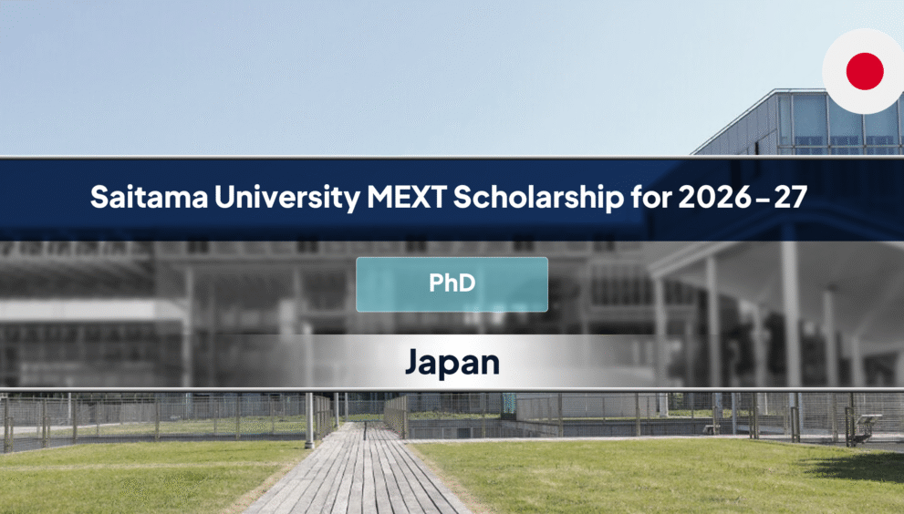Saitama University MEXT Scholarship
