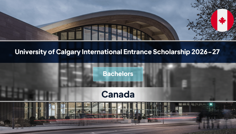 Calgary International Entrance Scholarship
