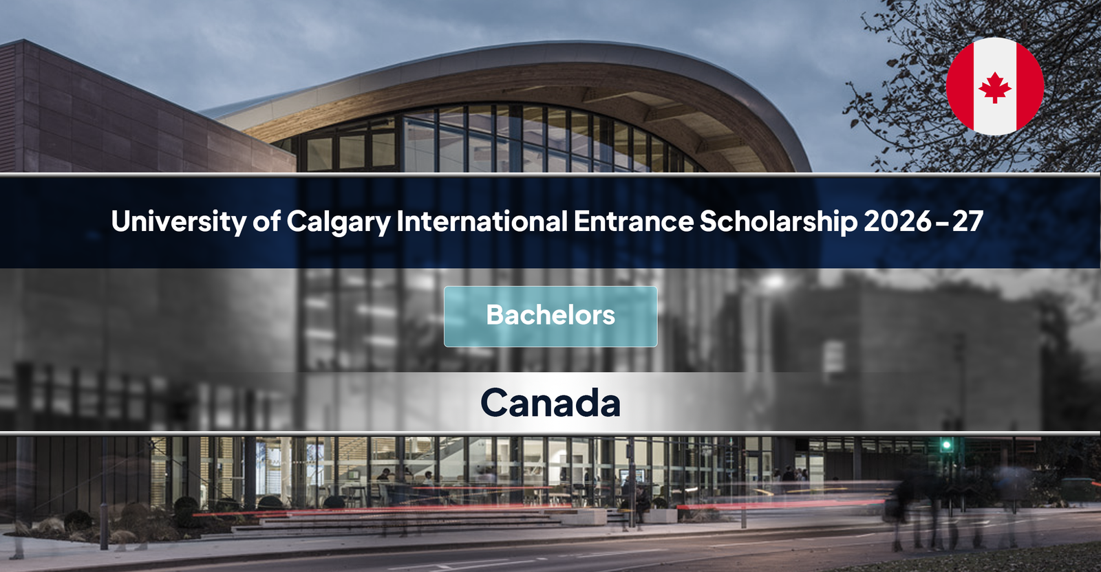Calgary International Entrance Scholarship