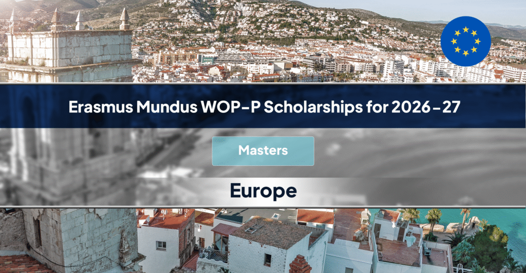 EMJM WOP-P Scholarships