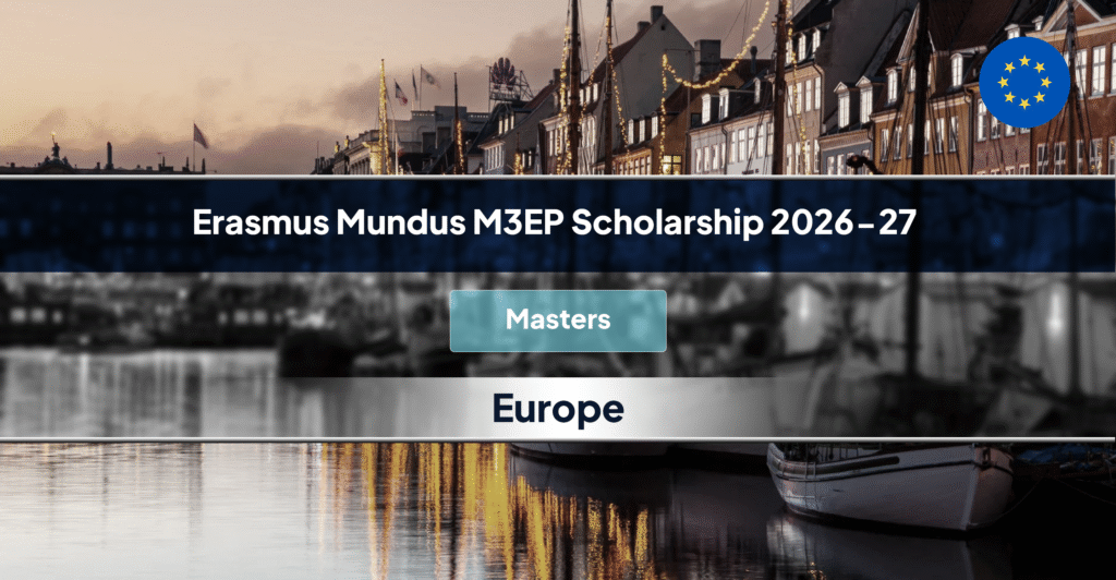 Erasmus Mundus M3EP Scholarship