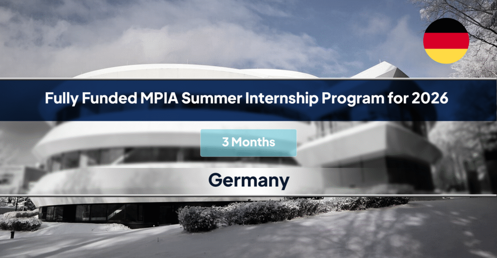 MPIA Summer Internship
