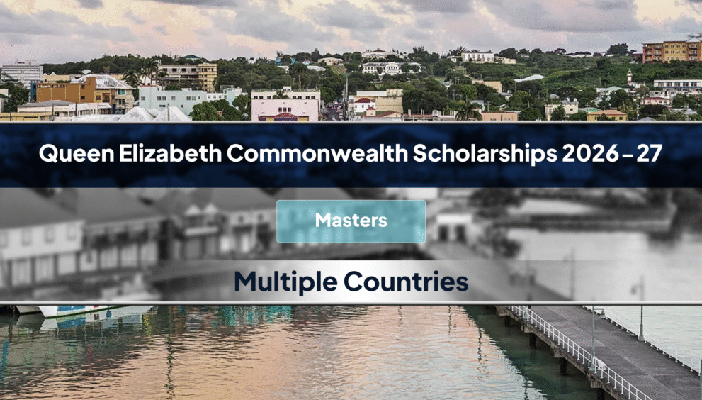 Queen Elizabeth Commonwealth Scholarships