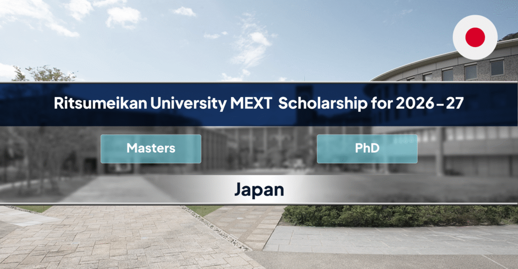 Ritsumeikan University MEXT Scholarship