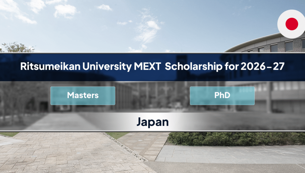 Ritsumeikan University MEXT Scholarship