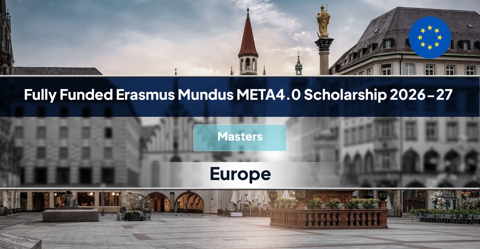 Erasmus Mundus META4.0 Scholarship