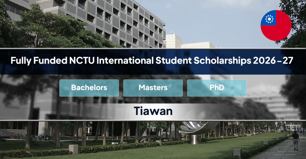 NCTU International Student Scholarships