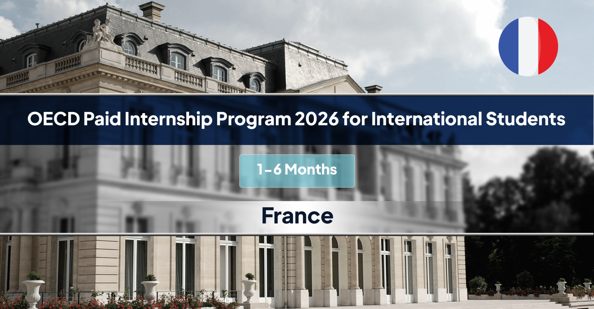 OECD Paid Internship Program 2026 in France for International Students ...