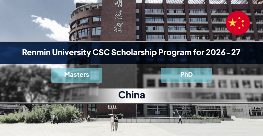 Renmin University CSC Scholarship