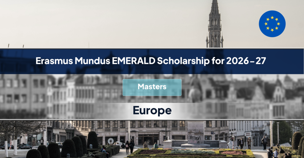 Erasmus Mundus EMERALD Scholarship